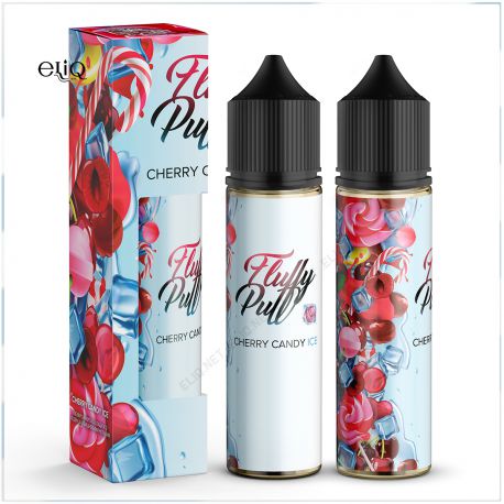 Набор CHERRY CANDY ICE | ВИШНЕВЫЙ ЛЕДЕНЕЦ С ХОЛОДКОМ Fluffy Puff  60 мл