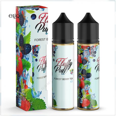 Набор FOREST BERRY TEA ICE | ХОЛОДНЫЙ ЧАЙ С ЛЕСНЫМИ ЯГОДАМИ Fluffy Puff  60 мл
