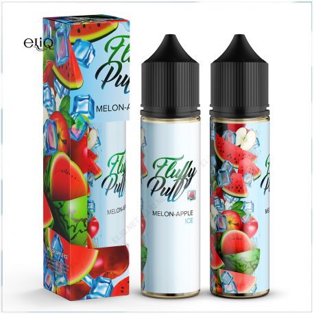 Набор MELON APPLE ICE | АРБУЗ, ЯБЛОКО, ХОЛОДОК Fluffy Puff  60 мл