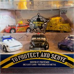 Набор фигурок Cars To Protect and Serve Disney, Тачки Дисней оригинал США.