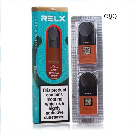 Dark Sparkle RELX 2 POD PRO 5% 50мг заправленные картриджи (поды) кола