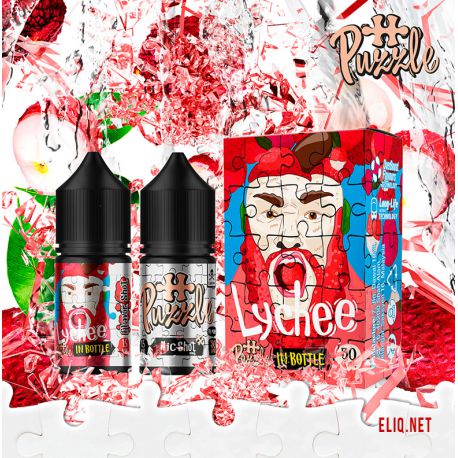 InBottle Lychee Puzzle 30мл 50мг Неперевершений Смак Винограду в Кожній Затяжці