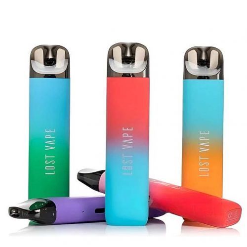LOST VAPE Ursa Nano S Cyan Orange 800mAh – Яскравий та Стильний Міні-Вейп із Под-Системою