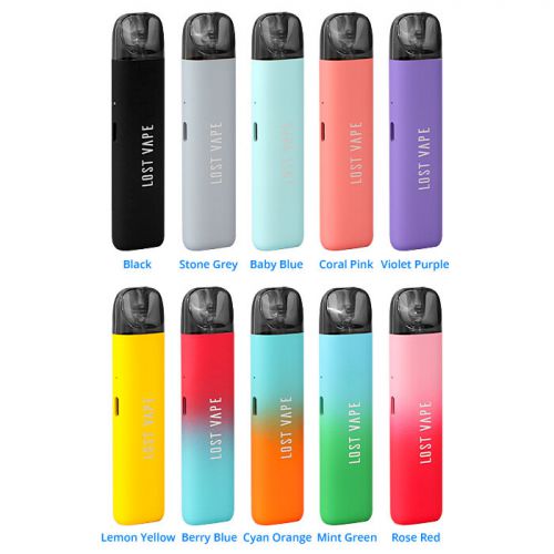 LOST VAPE Ursa Nano S Cyan Orange 800mAh – Яскравий та Стильний Міні-Вейп із Под-Системою