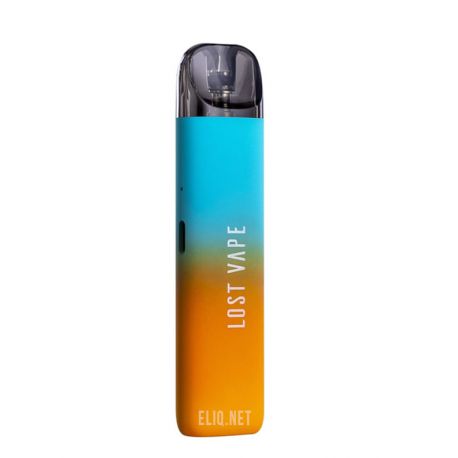 LOST VAPE Ursa Nano S Cyan Orange 800mAh – Яскравий та Стильний Міні-Вейп із Под-Системою