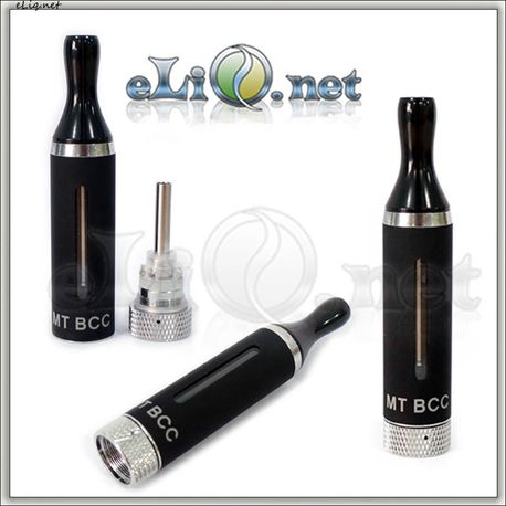 eGo 3.0ml MT BCC / Разборной клиромайзер с нижней спиралью, в металлическом корпусе с окошками