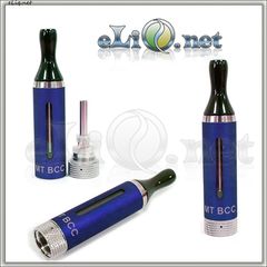eGo 3.0ml MT BCC / Разборной клиромайзер с нижней спиралью, в металлическом корпусе с окошками
