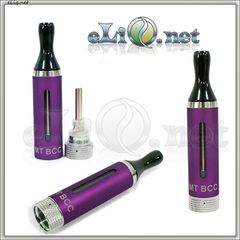 eGo 3.0ml MT BCC / Разборной клиромайзер с нижней спиралью, в металлическом корпусе с окошками