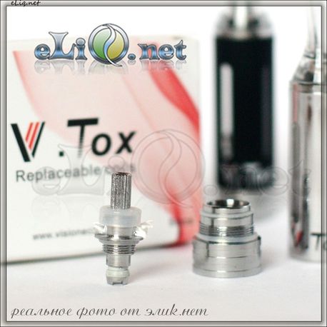 Vision V. Tox BBC - разборной клиромайзер с нижней спиралью