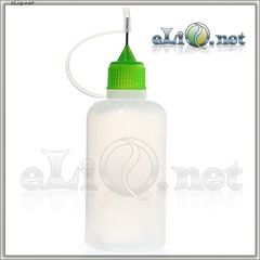 50ml Пустой прозрачный флакончик с иглой. Китай
