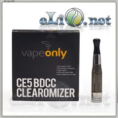 [VapeOnly] 1.8ml CE5 BDCC разборной двуспиральный клиромайзер с нижним расположением спиралей.