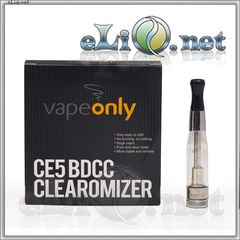 [VapeOnly] 1.8ml CE5 BDCC разборной двуспиральный клиромайзер с нижним расположением спиралей.