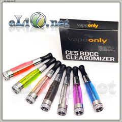 [VapeOnly] 1.8ml CE5 BDCC разборной двуспиральный клиромайзер с нижним расположением спиралей.