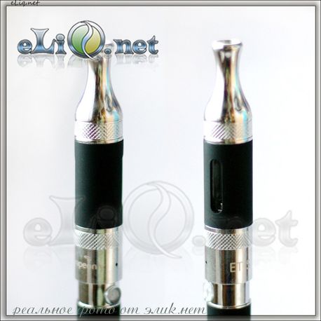 [VapeOnly] 2.5ml ET-S Glass BDCC разборной двуспиральный клиромайзер с нижним расположением спиралей.