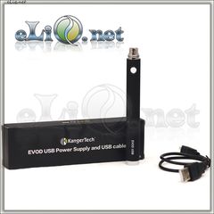 3.8 V, 1000 мАч Kanger EVOD Manual USB Battery (passthrough)