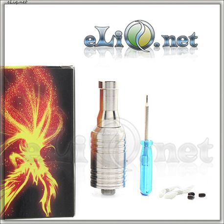 V6 RDA двуспиральный ОА для дрипа из нержавеющей стали с регулируемой подачей воздуха.