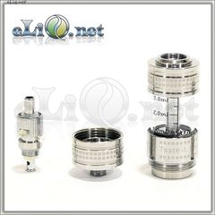 [Innokin] iClear X.I Pyrex BDCC  Разборной стклянный двуспиральный клиромайзер - танк с нижними спиралями