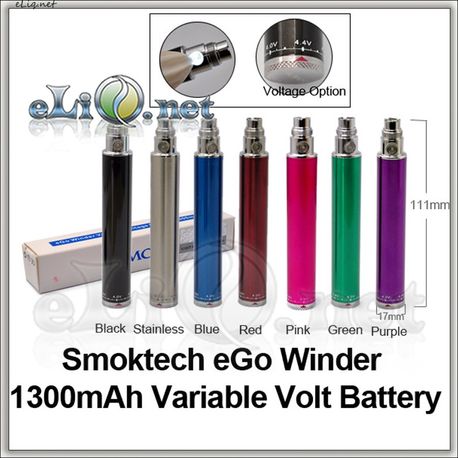 [Smoktech] eGo Winder 1300mAh - варивольт