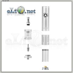 [iSmoka] 3.7ml Eleaf iJust Pyrex Glass BDC - Разборной двуспиральный стеклянный клиромайзер 
