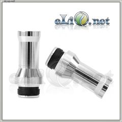 [iSmoka] 3.7ml Eleaf iJust Pyrex Glass BDC - Разборной двуспиральный стеклянный клиромайзер 