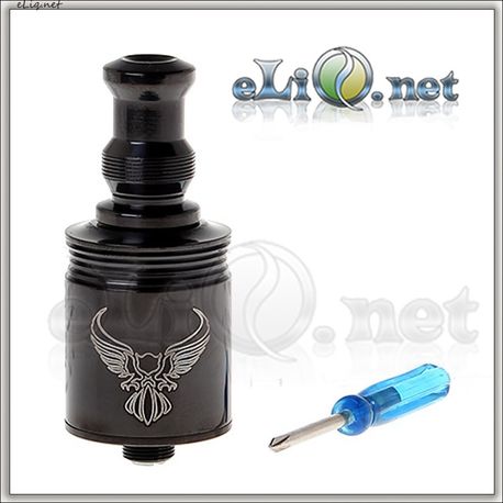 Черный Patriot RDA - ОА для дрипа из нержавеющей стали. клон. PVD покрытие.