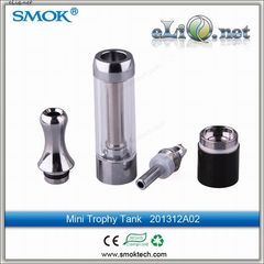 [Smoktech] Mini Trophy Tank - Purex Glass BCC стеклянный разборной клиромайзер с нижним расположением спирали