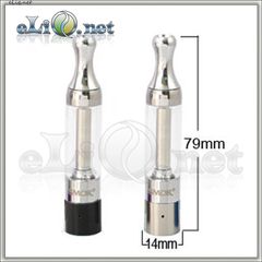 [Smoktech] Mini Trophy Tank - Purex Glass BCC стеклянный разборной клиромайзер с нижним расположением спирали