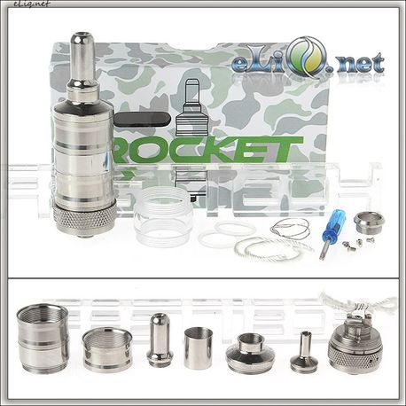 Rocket V2 Rebuildable Atomizer Kit (5mL) (Обслуживаемый атомайзер, Ракета, вторая версия)