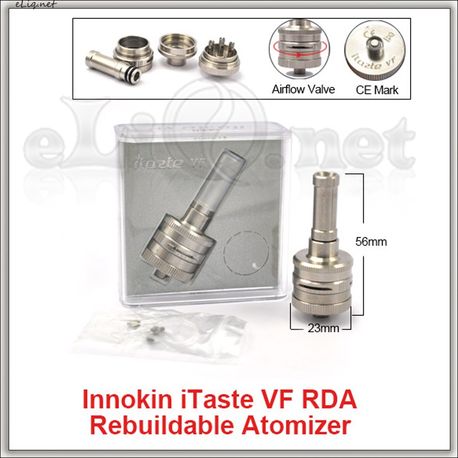 Innokin iTaste VF RDA - ОА для дрипа из нержавеющей стали.
