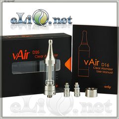 [VapeOnly] 2ml  vAir D16 - двуспиральный, с регулировкой воздушного потока
