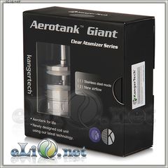 [KangerTech] 4.5ml  AeroTank Giant - Upgraded  Dual Coil - двуспиральный, с улучшенной системой регулировки подачи воздуха