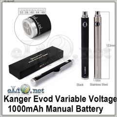 [KangerTech] EVOD VV / EVOD Twist 1000mAh - варивольт