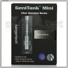 [KangerTech] 1.3ml  Genitank Mini - двуспиральный, с улучшенной системой регулировки подачи воздуха