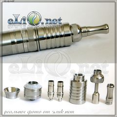 [Aspire] Nautilus BDC Stainless Steel Clearomizer (Adjustable Airflow Tank System) - Наутилус из нержавеющей стали.