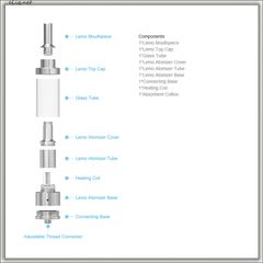 [Eleaf / ismoka] Lemo Rebuildable Atomizer - Обслуживаемый атомайзер