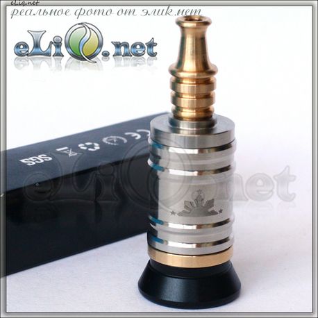 Grand Vapor M4 - атомайзер для дрипа из нержавеющей стали.