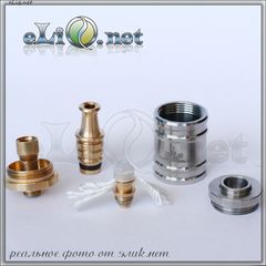 Grand Vapor M4 - атомайзер для дрипа из нержавеющей стали.