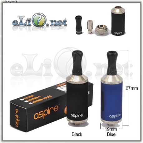 [Aspire] 3.5ml  VIVI NOVA-S Glass BDCC стеклянный двуспиральный клиромайзер с нижним расположением спиралей.
