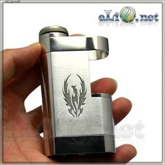 Kato Square Box Electronic Cigarette Stainless Steel Mechanical Mod. Мехмод-стик Като