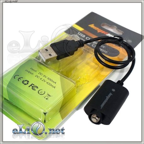 HeyPower eGo USB Charger CE & ROHS Certificated. Зарядное устройство для eGo батареек
