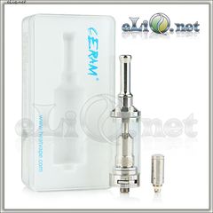 Heatvape Ceram Airflow Control Pyrex Glass BDCC Cartomizer Tank - 6ml