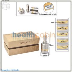 SMOK Caterpillar RDA - ОА для дрипа из нержавеющей стали, две спирали, регулировка подачи поздуха. Катерпиллар.