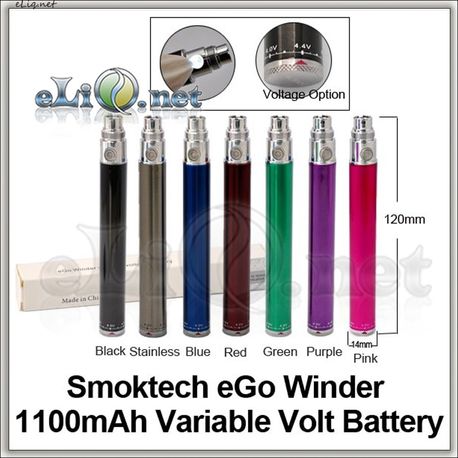 [Smoktech] eGo Winder 1100mAh - варивольт
