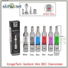 [KangerTech] Genitank Mini - клиромайзер с регулировкой подачи воздуха.
