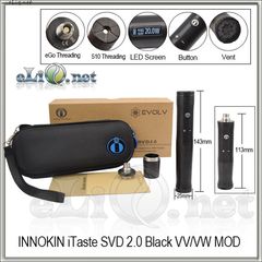 20W Innokin iTaste SVD 2.0 Stainless Steel VV/VW MOD - Варивольт / вариватт