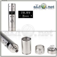 20W Vamo V6 (Stainless Steel) - варивольт / вариватт из нержавеющей стали - eGo Variable Volt/Watt APV V6