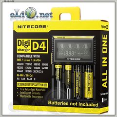 D4 Sysmax / Nitecore Intelligent Digicharger / Интеллектуальное цифровое зарядное устройство