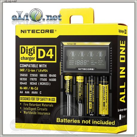 D4 Sysmax / Nitecore Intelligent Digicharger / Интеллектуальное цифровое зарядное устройство