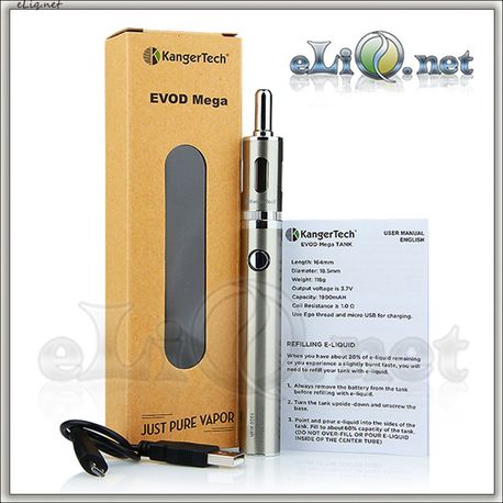 KangerTech EVOD MEGA 1900 mAh - стартовый набор