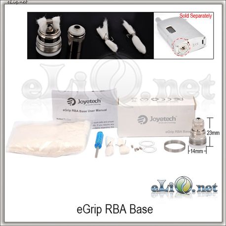Joyetech eGrip RBA Base - обслуживаемый атомайзер для eGrip 